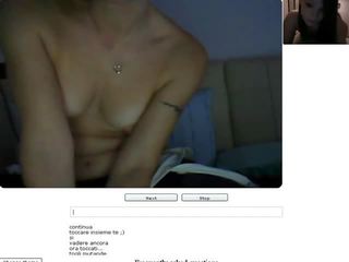 Chatroulette #19 horney italian take orgasme