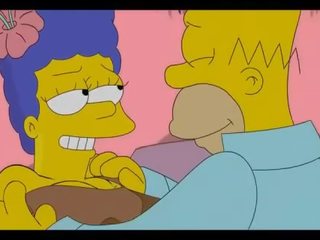 Simpsons x номінальний кіно homer трахає marge