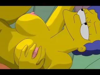 Simpsons хентай homer трахає marge
